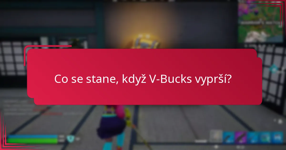 Jaké jsou možnosti obnovy V-Bucks?