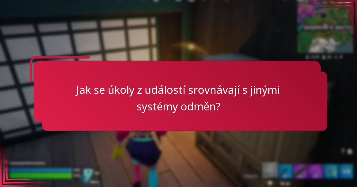 Jak mohu efektivně sbírat odměny z úkolů z událostí?