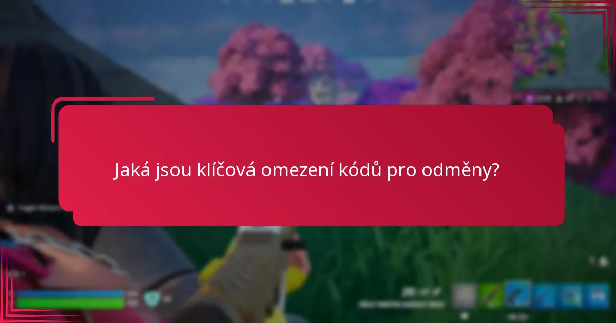 Jaké kontroly účtu jsou zapojeny do uplatnění kódů pro odměny?