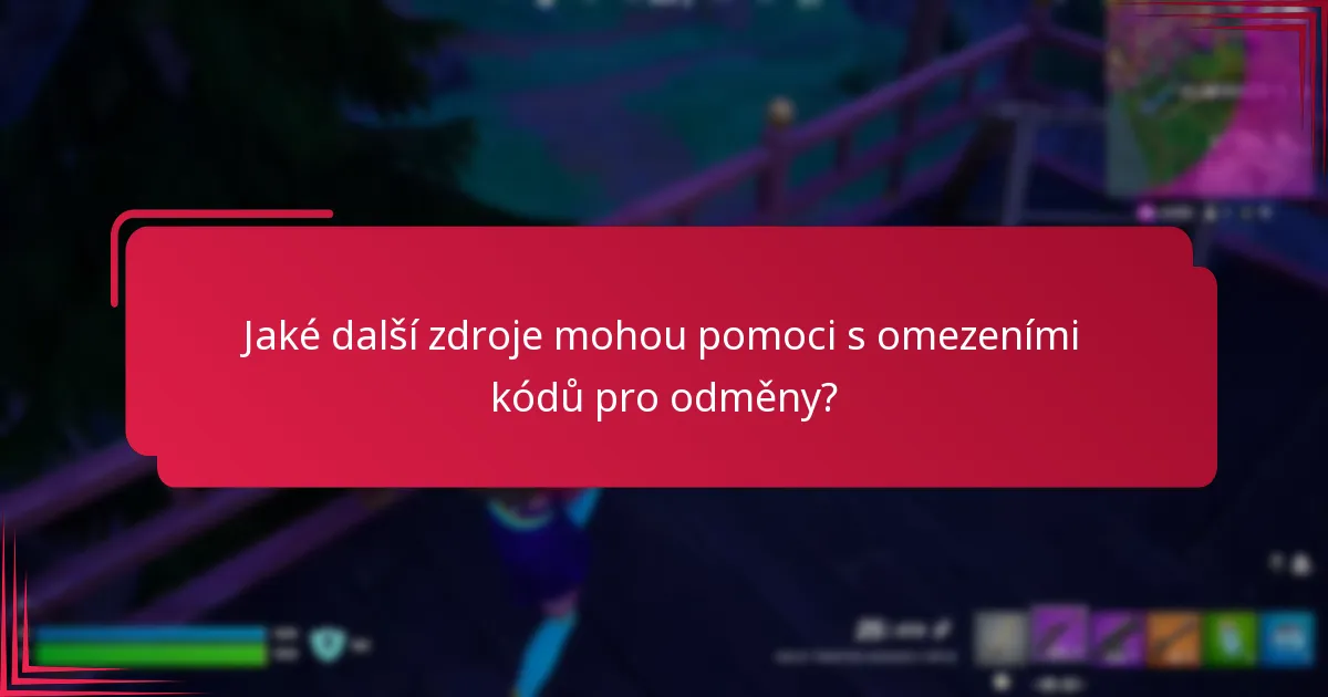 Jaké jsou důsledky omezení kódů pro odměny na strategii uživatelů?
