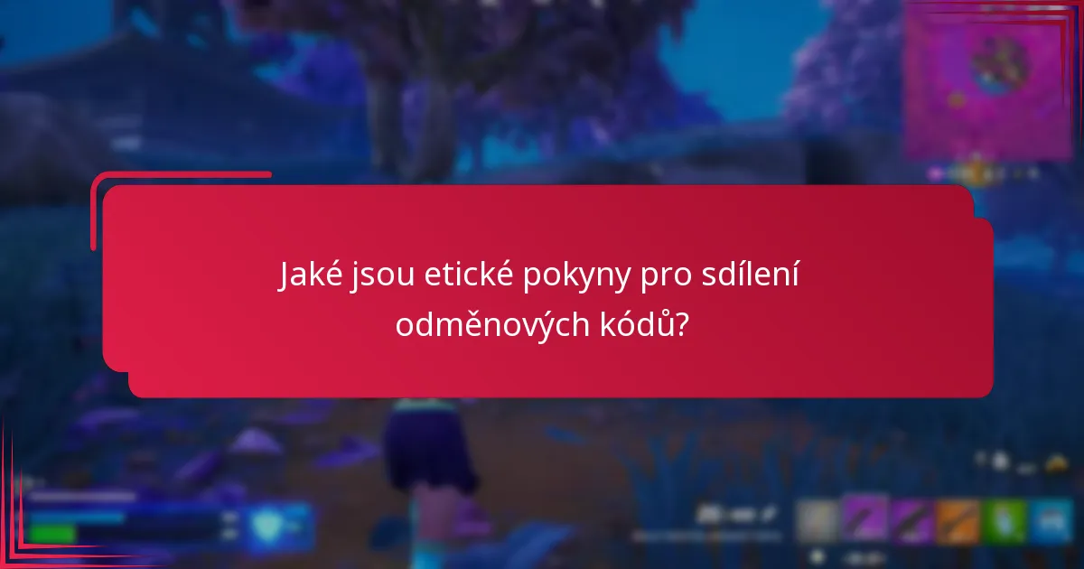Jaké jsou některé reálné příklady sdílení odměnových kódů?